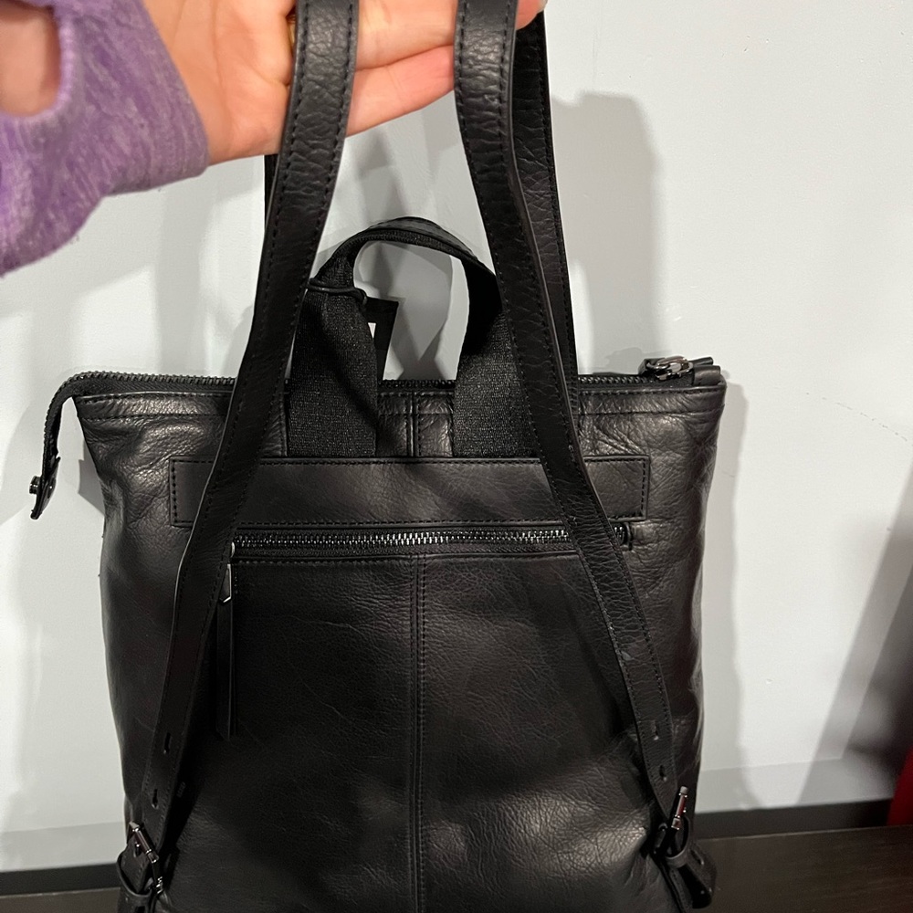 Botkier Noho Leather Backpack Black - Picture 3 of 10